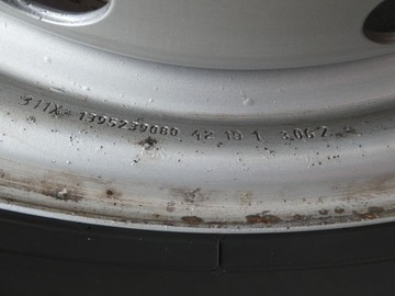 2X KOLA PNEUMATIKY DUCATO III BOXER II JUMPER 19-20R 15 5X118 ET68 1395239080