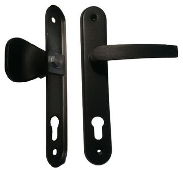 РУЧКА ДВЕРНАЯ, РУЧКА ДЛЯ ВОРОТ, Чёрная 90мм HIT