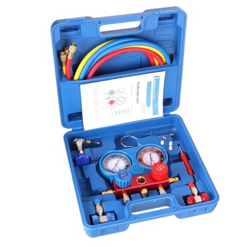 S-AC134A КОМПЛЕКТ ДЛЯ ПРОВЕРКИ УТЕЧЕК И ЗАПРАВКИ ТЕСТЕРА КОНДИЦИОНЕРА ВОЗДУХА