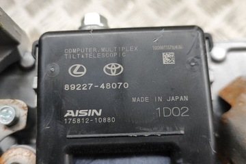 LEXUS ES XZ10 MECHANIZMUS SLOUPCE ŘÍDÍCÍ LHD 89227-48070 2.5 HYBRID 202