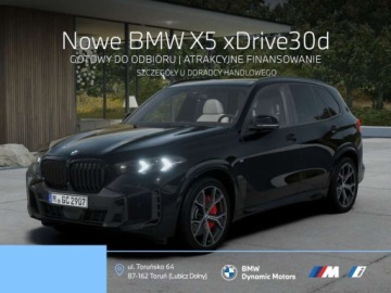 BMW X5 G05 SUV Facelifting 3.0 30d 298KM 2026 BMW X5 xDrive30d 298 KM mHEV - Gotowy do Odbioru - Pakiet M Pro - Hak 3.0
