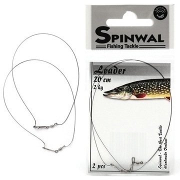 PRZYPON WOLFRAMOWY SPINWAL 20cm 2kg