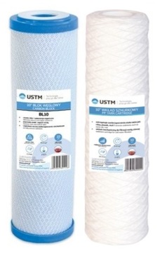 USTM FILTR WODY KORPUS WKŁAD WĘGLOWY KLUCZ 1