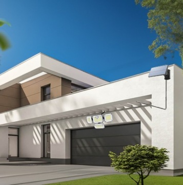 СОЛНЕЧНЫЙ СВЕТОДИОДНЫЙ УЛИЧНЫЙ ФОНАРЬ ДЛЯ ОТКРЫТОГО САДА ДАТЧИК ДВИЖЕНИЯ СИЛЬНОГО СВЕТА!