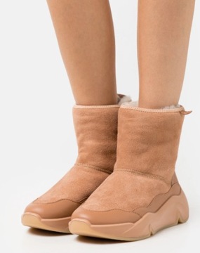 ECCO CHUNKY Botki na platformie 42 1AAA