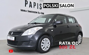 Suzuki Swift V Hatchback 5d 1.2 VVT 94KM 2013 Suzuki Swift SalonPL Serwis Bezwypadkowy Gwara...