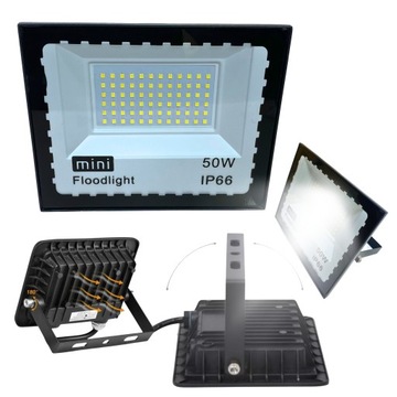 HALOGEN NAŚWIETLACZ LED 50W SLIM