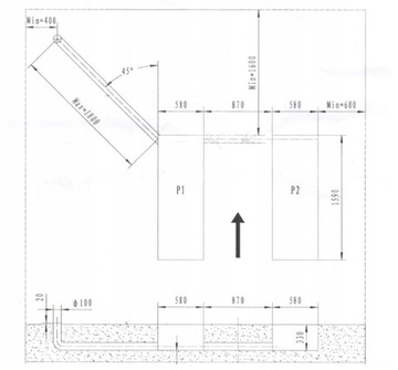ПОДПОЛЬНЫЙ НОЖНИЧНЫЙ ПОДЪЕМНИК 3,5 Т 1,8 М