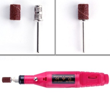 Абразивные насадки для педикюра, зернистость 120, 10 шт.