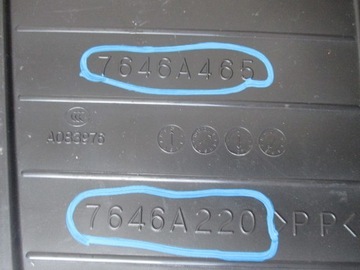 PODLAHA KUFRU MITSUBISHI OUTLANDER 3