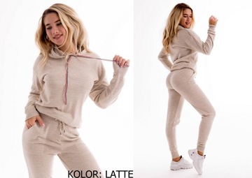 КОМПЛЕКТ СПОРТИВНОГО КОСТЮМА Толстовка и брюки с капюшоном Много цветов