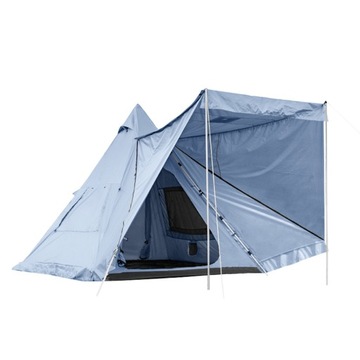 Outdoor Pyramid-Shaped Camping Tent Fully