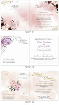 Геометрические свадебные приглашения на свадьбу BOHO HEARTS