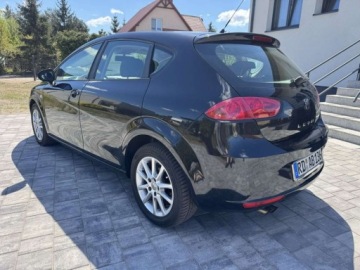 Seat Leon II 2010 Seat Leon Seat Leon 2010 1.4 benzyna 122 KM 185 tys. km czarny sprowad, zdjęcie 5