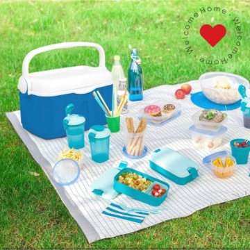 Холодильник портативный туристический Curver 159907, 10 л, синий