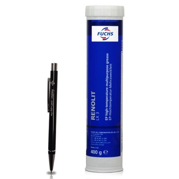 FUCHS RENOLIT LX 3 SMAR LITOWY EP NLGI 3 KARTUSZ 400g DYSTRYBUTOR
