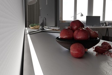 ZAŚLEPKI CZARNE KOMPLET DO PROFILU PŁASKIEGO P4-1