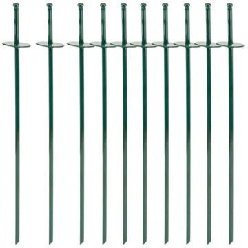 10 SZTUK SZPILKI MOCUJĄCE FLIZ OTULINĘ PLANDEKĘ DO BEL SŁOMY SIANA 350MM