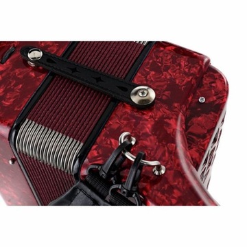 Startone Kids Accordion Red MKII Клавишный аккордеон детский + чехол