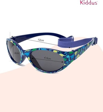 Okulary Kiddus Surfer - Dino