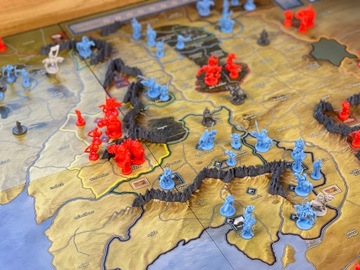Настольная игра «Горы для Войны Кольца» FOR THE BOARD