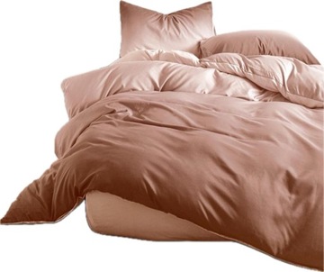 KOMPLET POŚCIEL BAWEŁNIANA 200x220 2 POSZEWKI OMBRE CIENIOWANA MODNE KOLORY