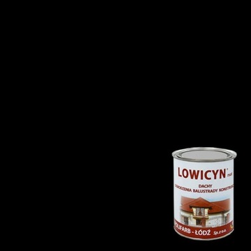 LOWICYN Mat 0.8L Czarna Ral9005
