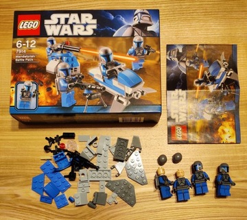 LEGO Star Wars 7914 - Mandalorian Battle- jak nowy