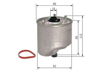 BOSCH FILTR PALIVA
