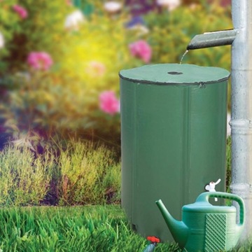 РЕЗЕРВУАР ДЛЯ ДОЖДЕВОЙ ВОДЫ ОБЪЕМОМ 380 Л ЕМКОСТЬ ДЛЯ ВОДЫ 100x70 ДОЖДЕВОЙ ВЫВОД