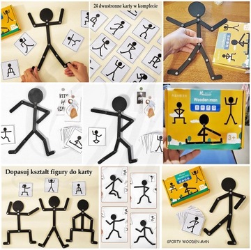 ZABAWKA GRA EDUKACYJNA 8840 MONTESSORI układanka puzzle klocki dla dzieci