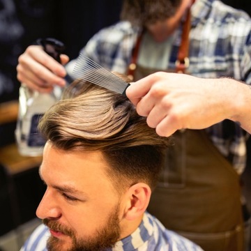 Grzebień Afro Metalowy grzebień do włosów Kręcone włosy Afro Com