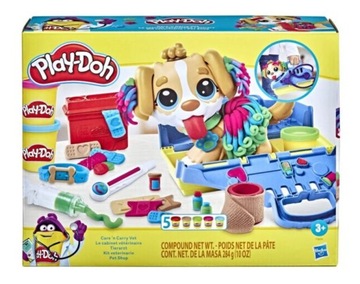 HASBRO PLAY-DOH CIASTOLINA WIZYTA U WETERYNARZA F3639 piesek