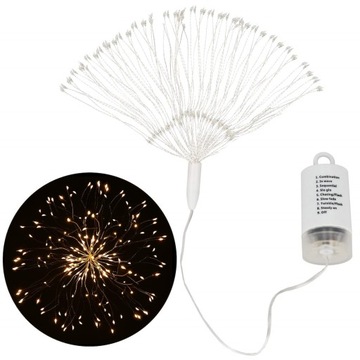 Одуванчик 3D ВЗРЫВАЮЩИЙСЯ ЗВЕЗДНЫЙ ШАР 100 LED