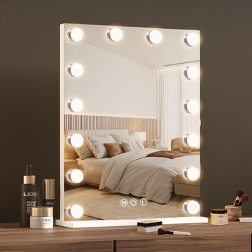 Lustro do Makijażu z Oświetleniem LED, USB