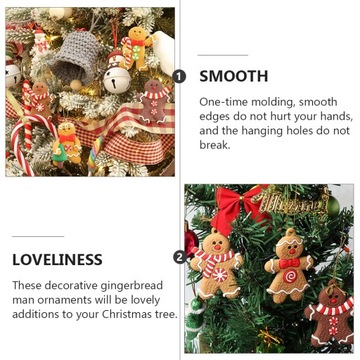 Елочные украшения Пряничные человечки Украшения из пряничного человечка