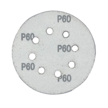 Диски для наждачной бумаги на липучке 125 мм P60 - 50 шт.