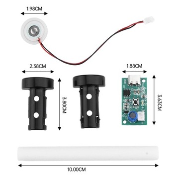 Модуль увлажнителя воздуха USB C, распылитель, набор «сделай сам»