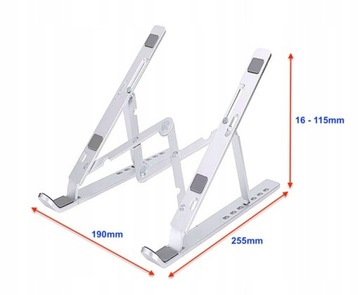 ПОДСТАВКА ДЛЯ НОУТБУКА АЛЮМИНИЕВЫЙ СТОЛ ДЛЯ ПЛАНШЕТА HQ
