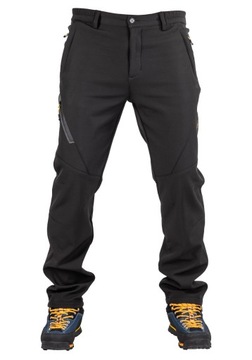 ТРЕККИНГОВЫЕ БРЮКИ ЧЕРНЫЕ SOFTSHELL FREZZI Размер 2XL