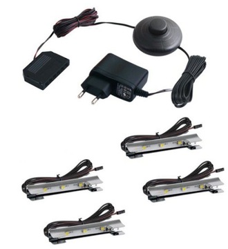 OŚWIETLENIE LED 4 PKT DO LOWBOARDU D/DUNA