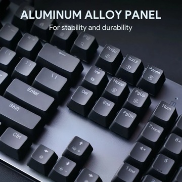 Механическая игровая клавиатура Aukey KM-G12 QWERTY GAMING RGB 12 ЭФФЕКТОВ