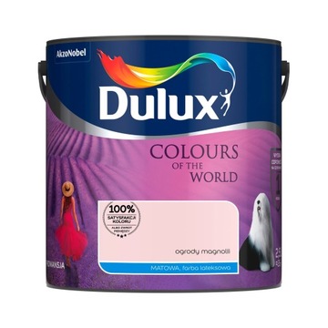Dulux Kolory Świata farba 5L ogrody magnolii