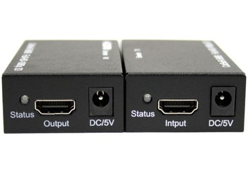 КОНВЕРТЕР HDMI Витая пара УДЛИНИТЕЛЬ LAN 60M 3D RJ45 RX УДЛИНИТЕЛЬНЫЙ КАБЕЛЬ