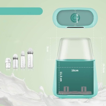 НАГРЕВАТЕЛЬ ДЛЯ МОЛОКА СТЕРИЛИЗАТОР БУТЫЛОК ELEHOT 5в1 ЖК-ТАЙМЕР