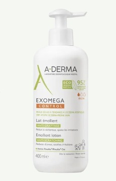 A-DERMA EXOMEGA CONTROL Mleczko emolient przeciw drapaniu 400ml