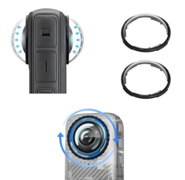 Krytky čoček Insta360 X5 Tvrzené Sklo – Maximální ochrana