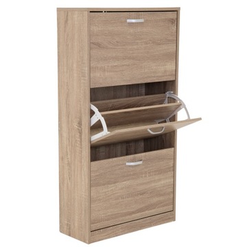 Шкаф для обуви, книжный шкаф с 3 отделениями, ОБУВЬ, вместительный комод для прихожей, КНИЖНЫЙ ШКАФ