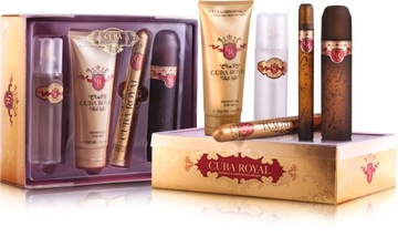 ZESTAW PERFUM CUBA ROYAL 4-PAK Zestaw Upominkowy