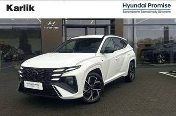 Hyundai Tucson IV SUV Facelifting 1.6 T-GDI 48V 160KM 2024 Hyundai Tucson 1.6 T-GDi 48V N-Line Gwarancja FV23 Salon Polska 1 Wlas